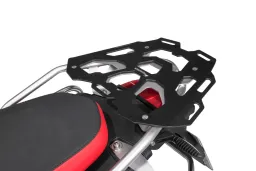 Motorcycle luggage rack, aluminum, black, for BMW Touring Package BMW F850GS, F800GS (2024-), F750GS