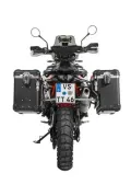 ZEGA Evo X special system for KTM 890 Adventure / 890 Adventure R / 790 Adventure / 790 Adventure R       Volume 45/45, Pannier rack colour Silver, Colour And-S