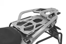 Pillion seat luggage rack for BMW R1250GS/ R1250GS Adventure/ R1200GS from 2013, silver