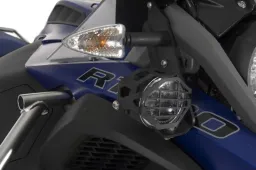 LED auxiliary headlight set, fog lights right/left, for BMW R1250GS Adventure/R1200GS Adventure from 2014 onwards, black