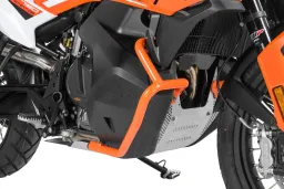 Tank crash bar stainless steel, orange for KTM 890 Adventure/ 890 Adventure R/ 790 Adventure/ 790 Adventure R (-2022)