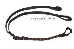 Rokstraps Strap It™  Pack Adjustable *black-orange* 30-106 cm with loops