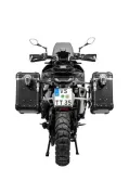 ZEGA Evo aluminium pannier system for Husqvarna Norden 901, KTM 890 Adventure/ 890 Adventure R/ 790 Adventure / 790 Adventure R      Volume 38/45, Pannier rack colour Black, Colour And-Black
