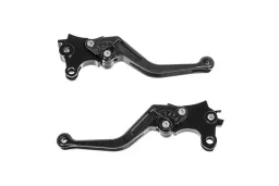 Touratech brake and clutch lever set, for BMW R1300GS/Adventure, short version, adjustable